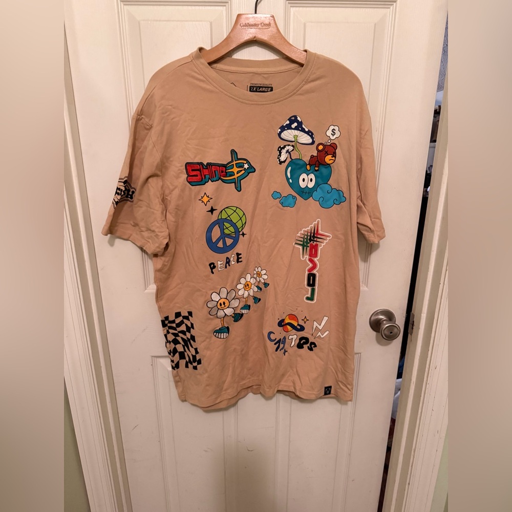 Civilized Tan Graphic Men's Tee